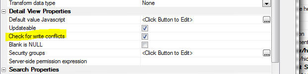 Turnwriteconflictcheckonoff